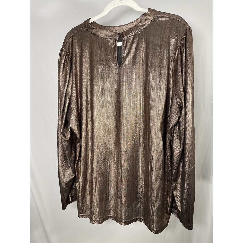 The Alice Collection Women's 3X Alice Blue Signature Limited Gold Shirt